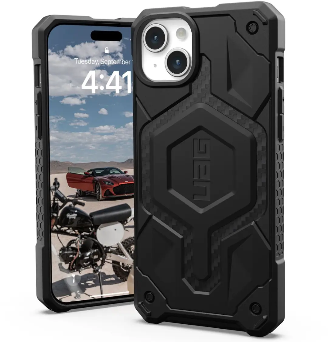 Urban Armor Gear Monarch Pro iPhone 15 Plus Mag Hoesje 114220114242