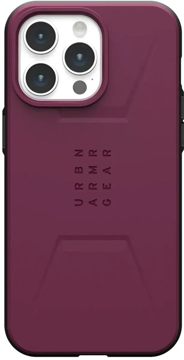 Urban Armor Gear Civilian Mag iPhone 15 Pro Hoesje