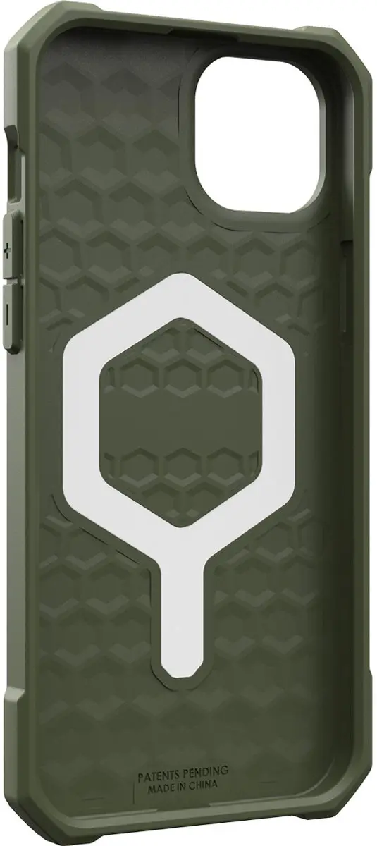 Urban Armor Gear Essential Armor iPhone 15 Plus Hoesje - Groen - 114307117272 - afbeelding 3 van 6