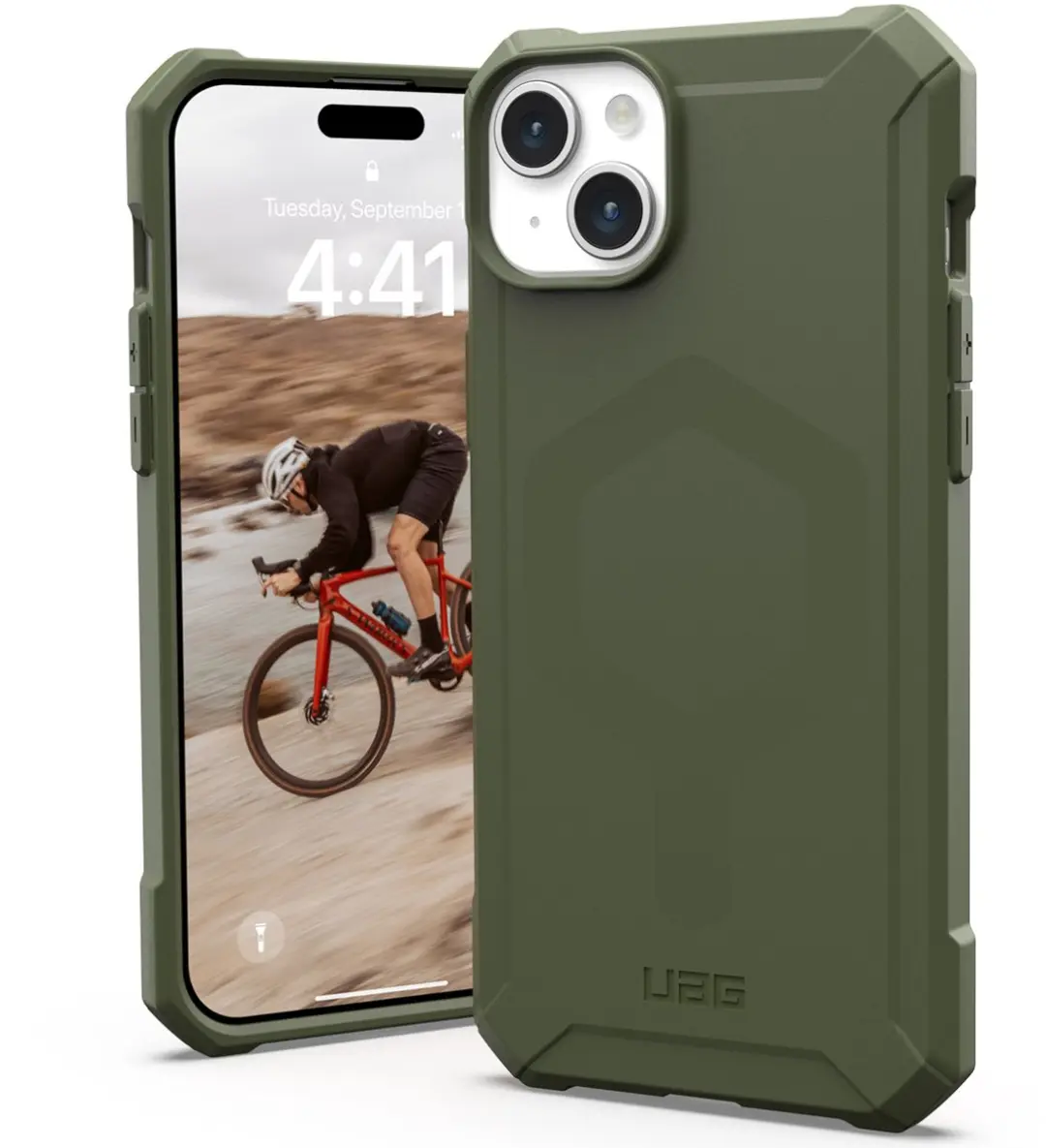 Urban Armor Gear Essential Armor iPhone 15 Plus Hoesje