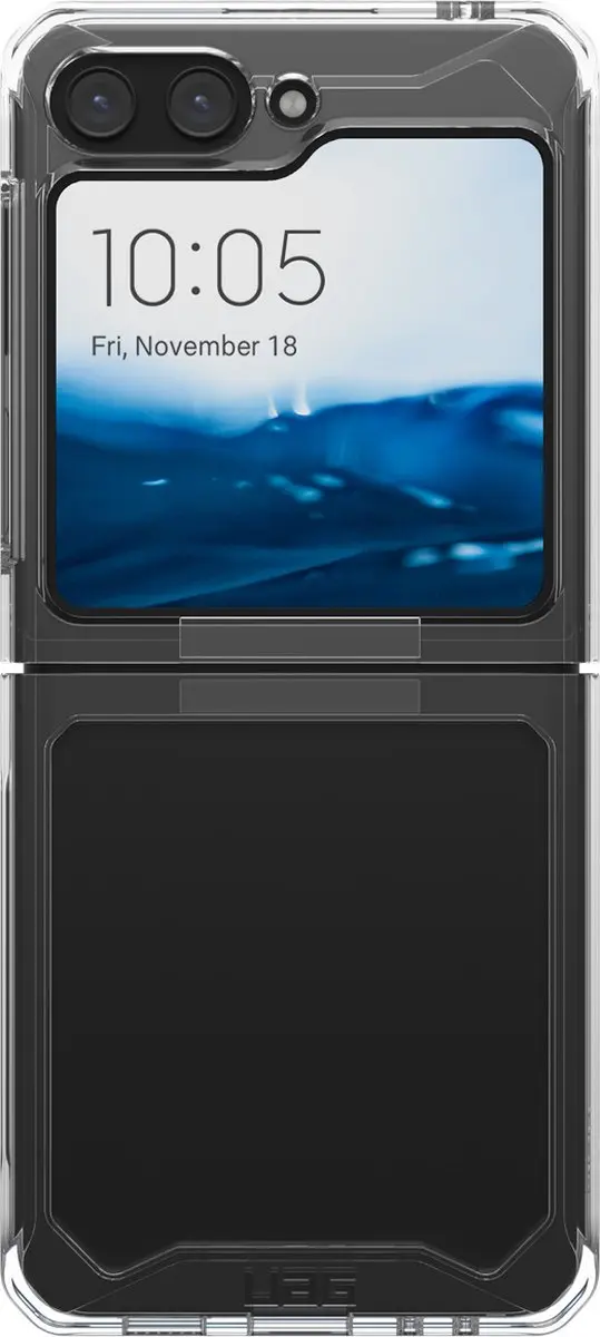 Urban Armor Gear Plyo Hoesje Samsung Galaxy Z Flip 5 - 214357114343 - Transparant - afbeelding 2 van 6
