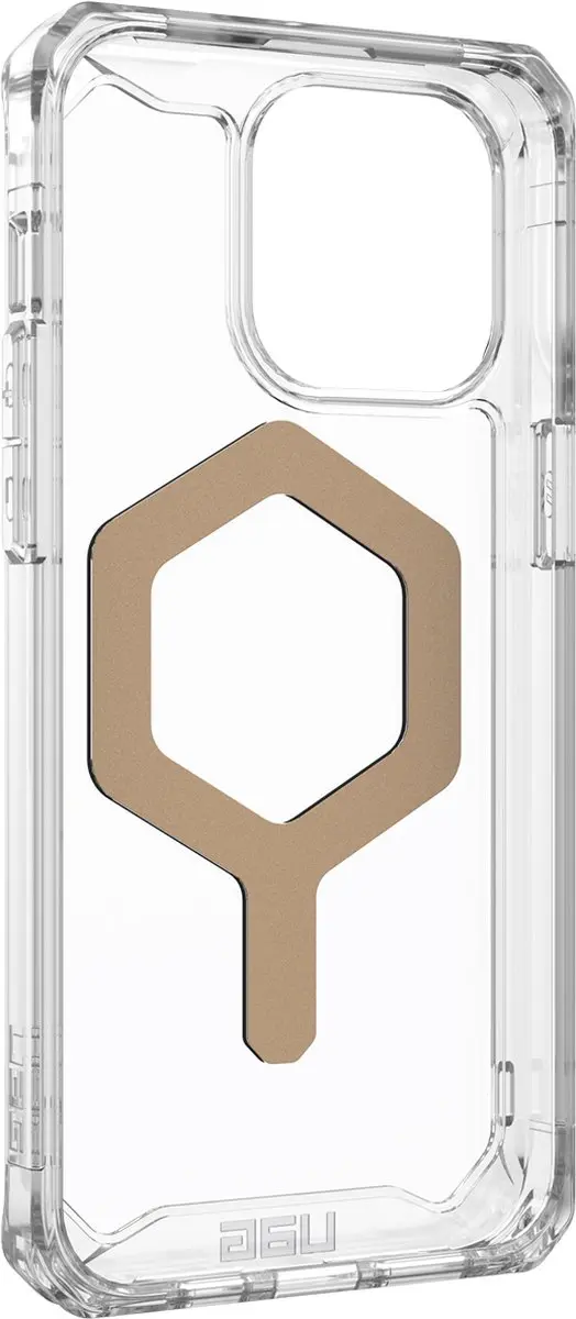 Urban Armor Gear Plyo iPhone 15 Pro Max Hoesje - MagSafe - Goud - afbeelding 3 van 6