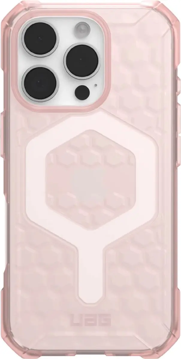 Urban Armor Gear Essential Armor Hoesje iPhone 16 Pro - Roze - MagSafe - afbeelding 2 van 6