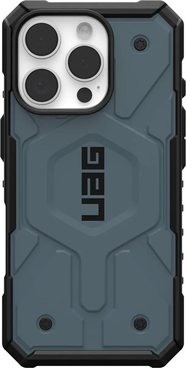 Urban Armor Gear Pathfinder Mag iPhone 16 Pro Hoesje - 114468114151 - Cloud Blue - afbeelding 4 van 6