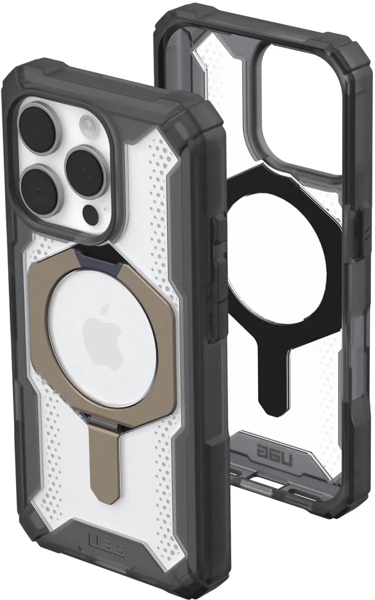 Urban Armor Gear Plasma XTE Mag iPhone 16 Pro Hoesje - ash/titanium - afbeelding 6 van 6