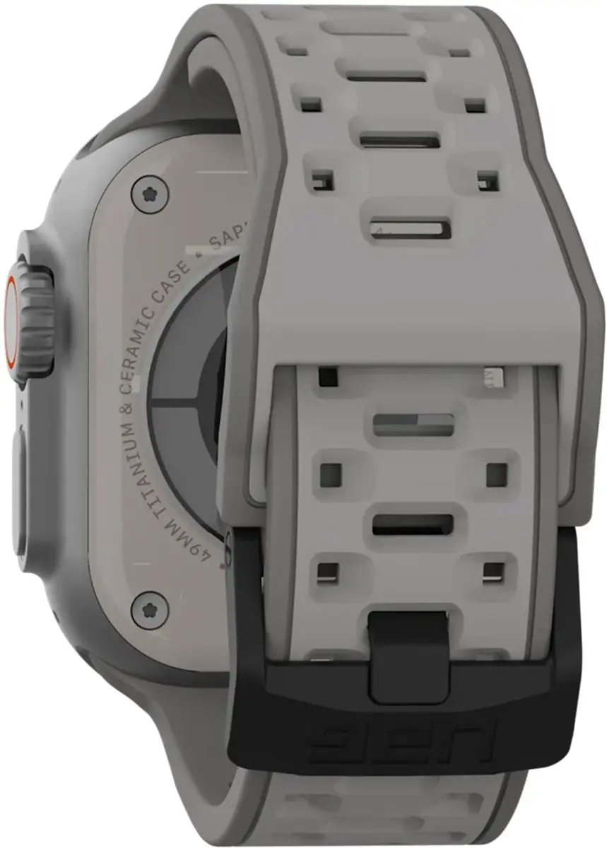 Urban Armor Gear Civilian Strap Apple Watch - Titanium Grijs - afbeelding 3 van 6