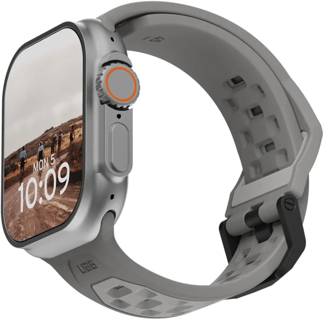Urban Armor Gear Civilian Strap Apple Watch - Titanium Grijs - afbeelding 2 van 6