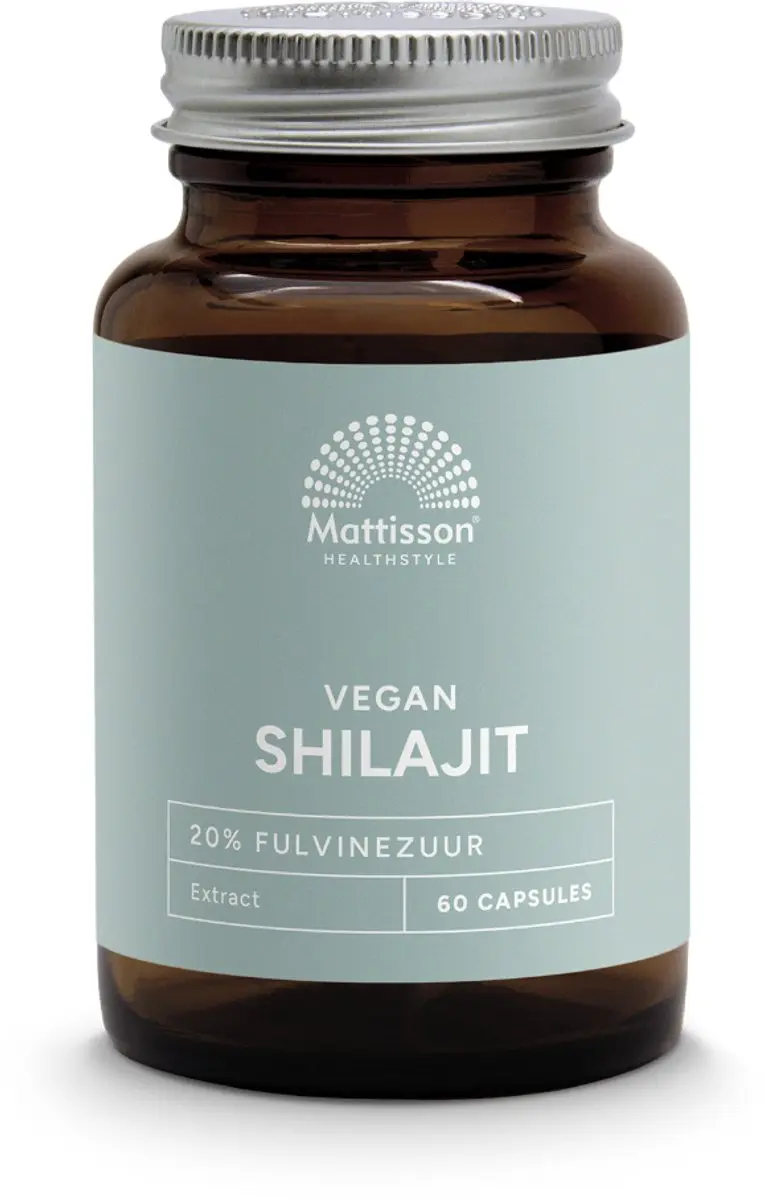 Mattisson Vegan Shilajit 400mg Capsules - 60 Stuks