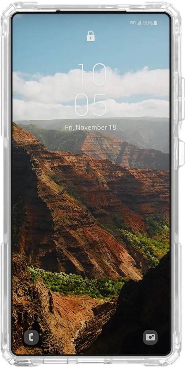 Urban Armor Gear Plasma XTE Hoesje 214467114G36 - Samsung Galaxy S25 Ultra - Transparant - afbeelding 6 van 6