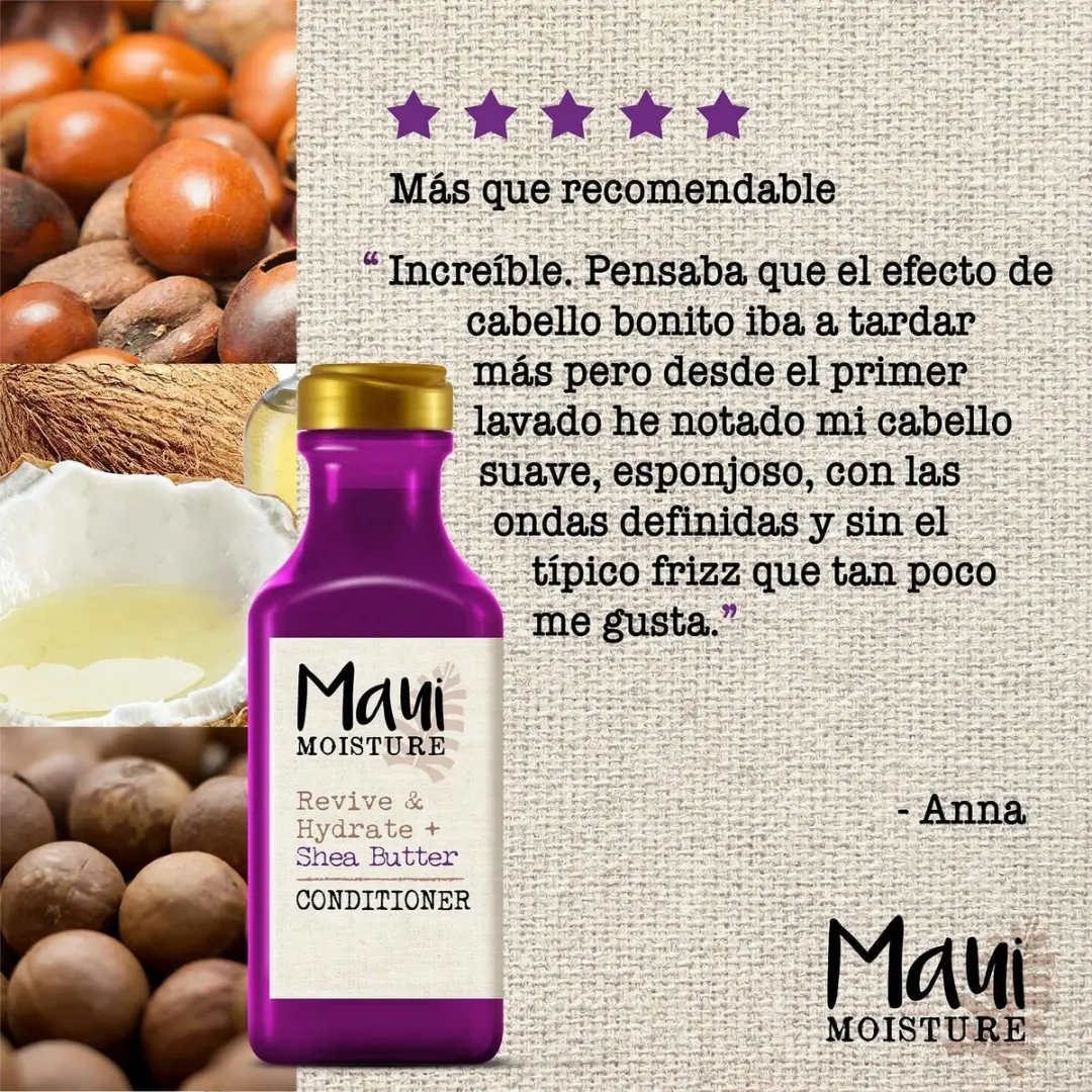 Maui Moisture Revitaliserende Conditioner Shea Butter 385ml