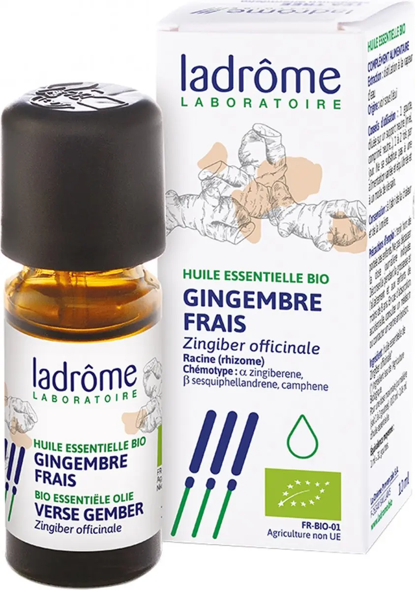 Ladrome Gember bio 10 Milliliter