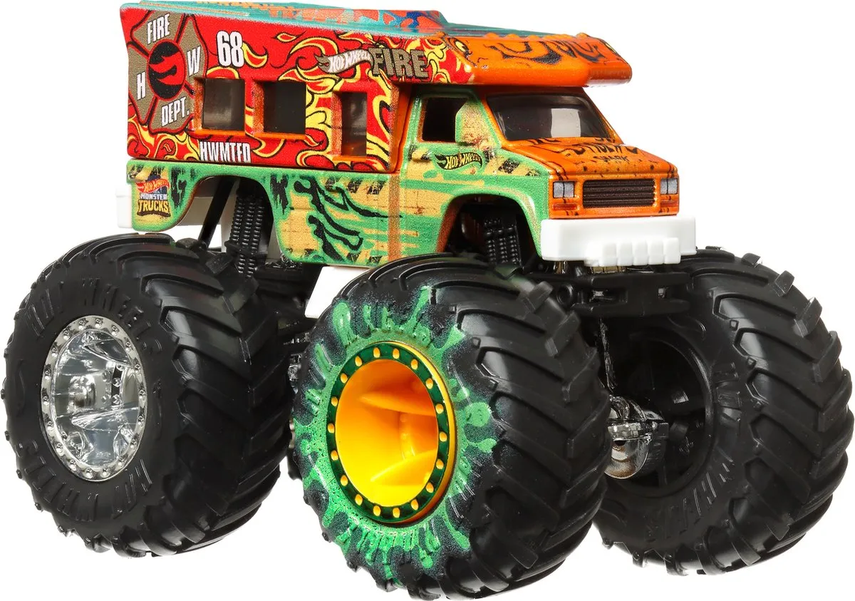 Hot Wheels Monster Trucks COMBO CRASHER HLB80 - Meerkleurig