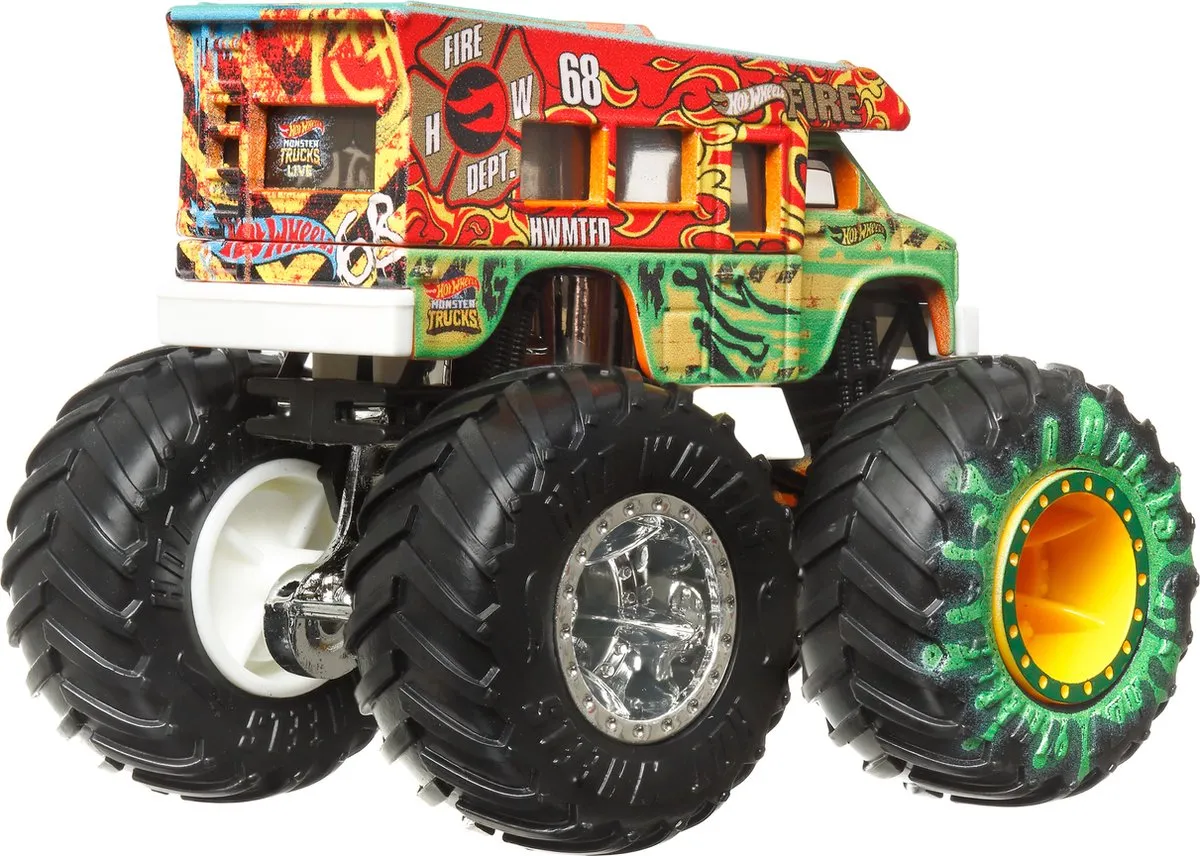 Hot Wheels Monster Trucks COMBO CRASHER HLB80 - Meerkleurig