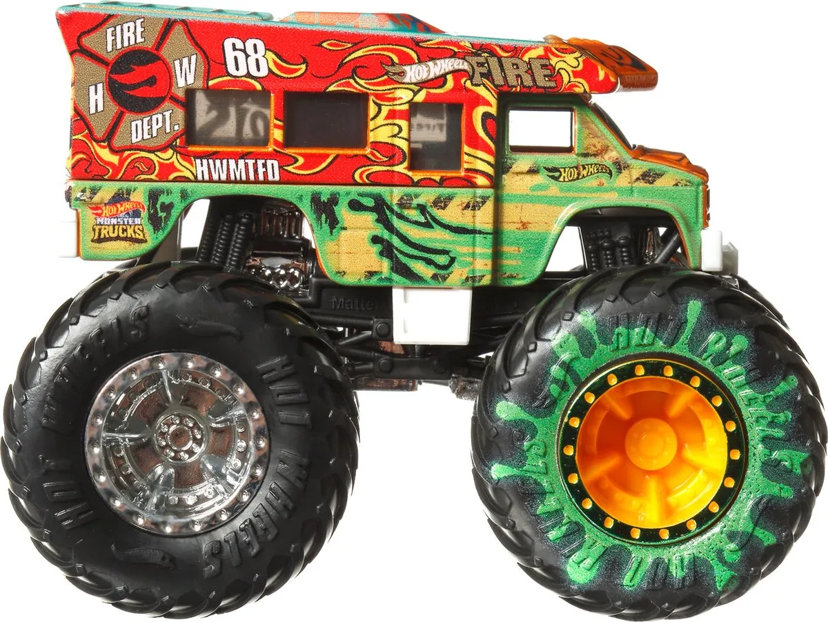 Hot Wheels Monster Trucks COMBO CRASHER HLB80 - Meerkleurig