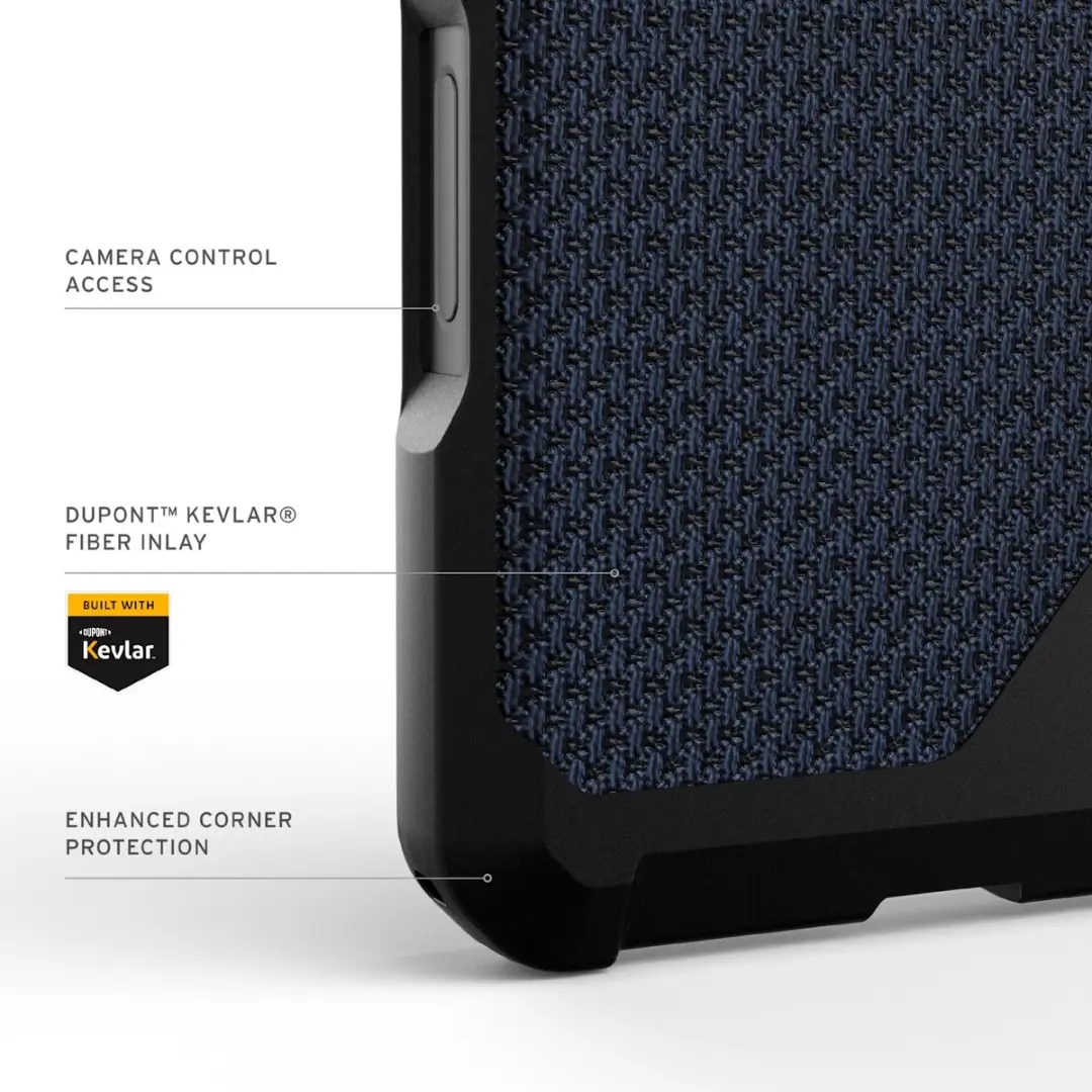 Urban Armor Gear Metropolis LT Backcover iPhone 17 Pro Max - 114518113955 - Donkerblauw - afbeelding 5 van 6