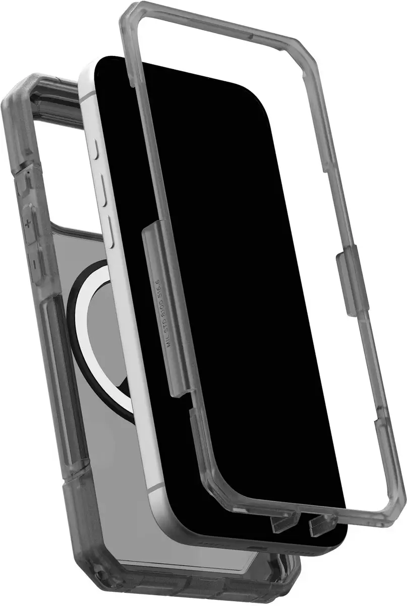 Urban Armor Gear Trooper Magsafe Case iPhone 17 Pro Max - 840283922329 - Zwart - afbeelding 3 van 6