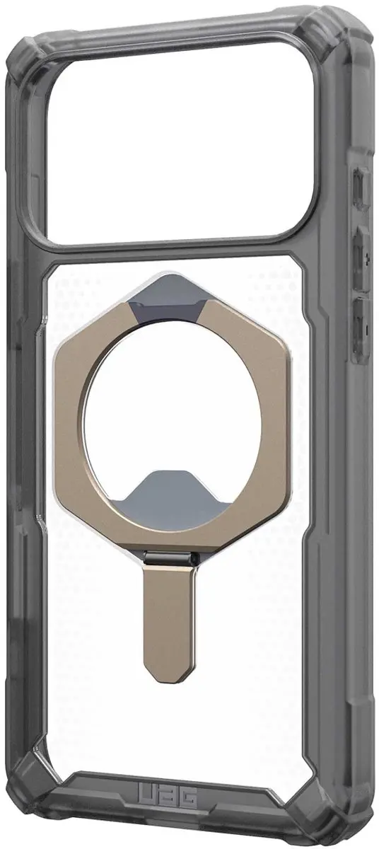 Urban Armor Gear Plasma XTE Backcover iPhone 17 Pro - Ash/Titanium - 114527113136 - afbeelding 3 van 6