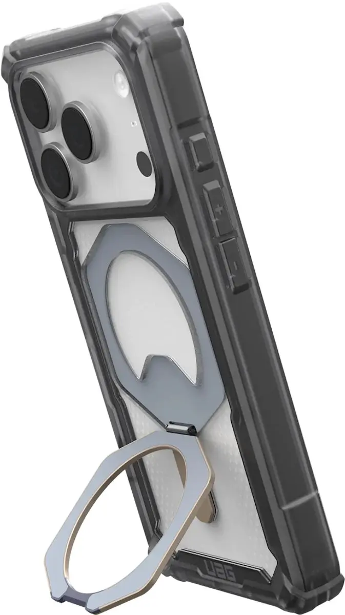 Urban Armor Gear Plasma XTE Backcover iPhone 17 Pro - Ash/Titanium - 114527113136 - afbeelding 6 van 6