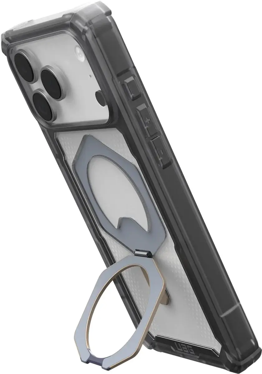 Urban Armor Gear Plasma XTE Backcover iPhone 17 Pro Max - 114528113136 - Ash/Titanium - afbeelding 6 van 6