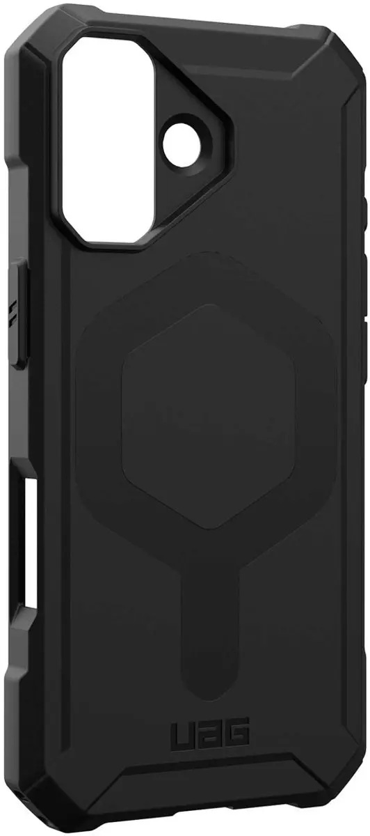 Urban Armor Gear Essential Armor MagSafe Hoesje iPhone 17 - Zwart - afbeelding 2 van 6