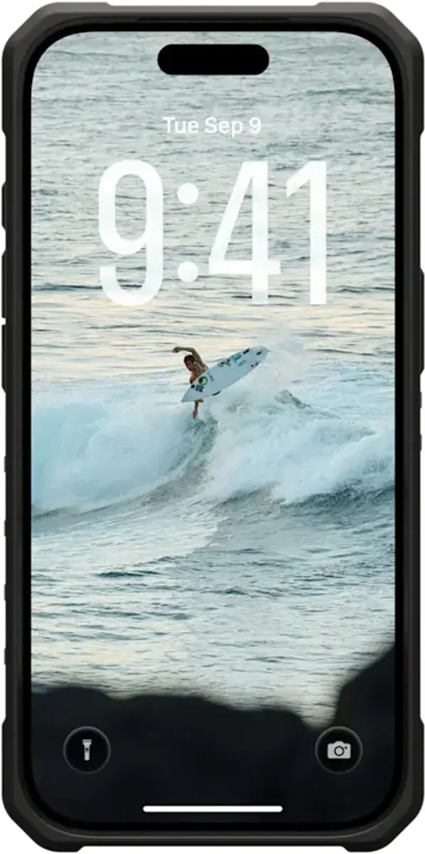 Urban Armor Gear Pathfinder Backcover iPhone 17 Pro 114548114040 - Zwart - afbeelding 6 van 6