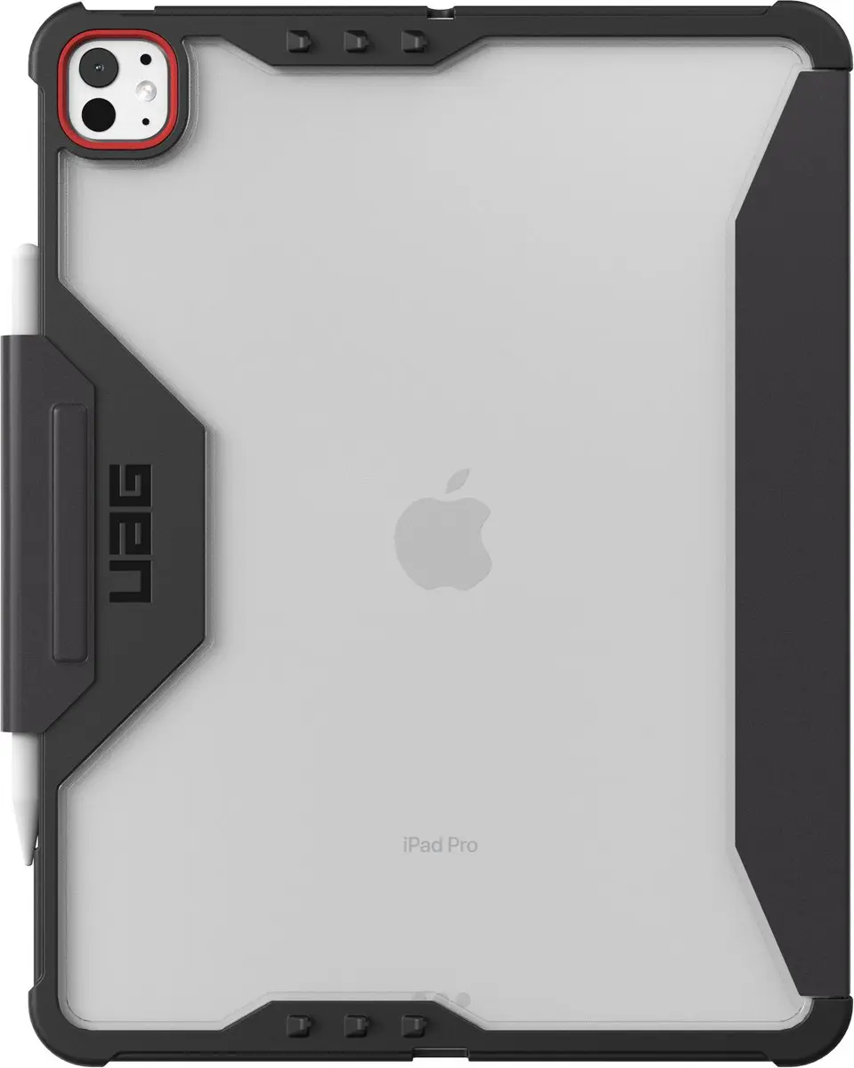 Urban Armor Gear 124500114043 Foliohoes - 13" - iPad Pro 12.9 (2018) - Zwart/Transparant - afbeelding 5 van 5