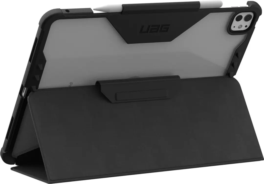 Urban Armor Gear 124500114043 Foliohoes - 13" - iPad Pro 12.9 (2018) - Zwart/Transparant - afbeelding 4 van 5