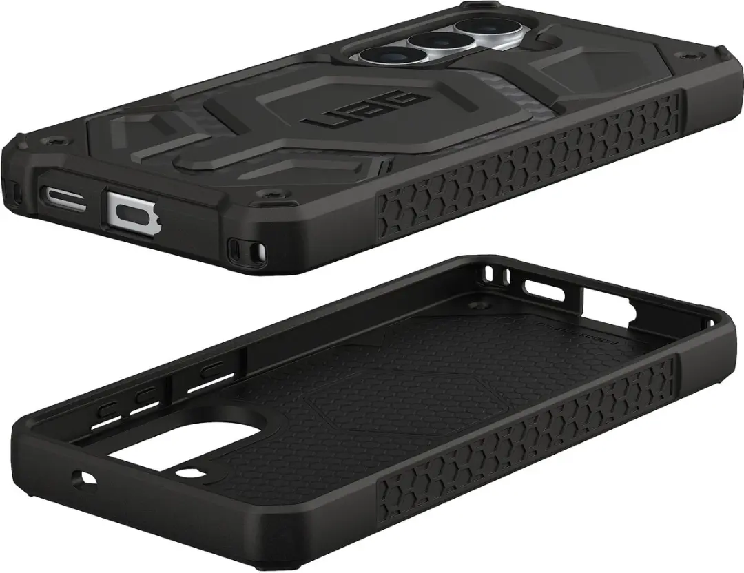Urban Armor Gear Monarch Pro Backcover S26+ - Carbon Grijs - afbeelding 4 van 5
