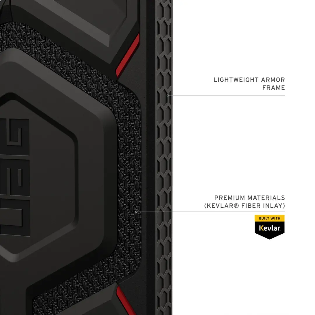 Urban Armor Gear Monarch Pro Backcover 214513113940 - Zwart - afbeelding 5 van 6