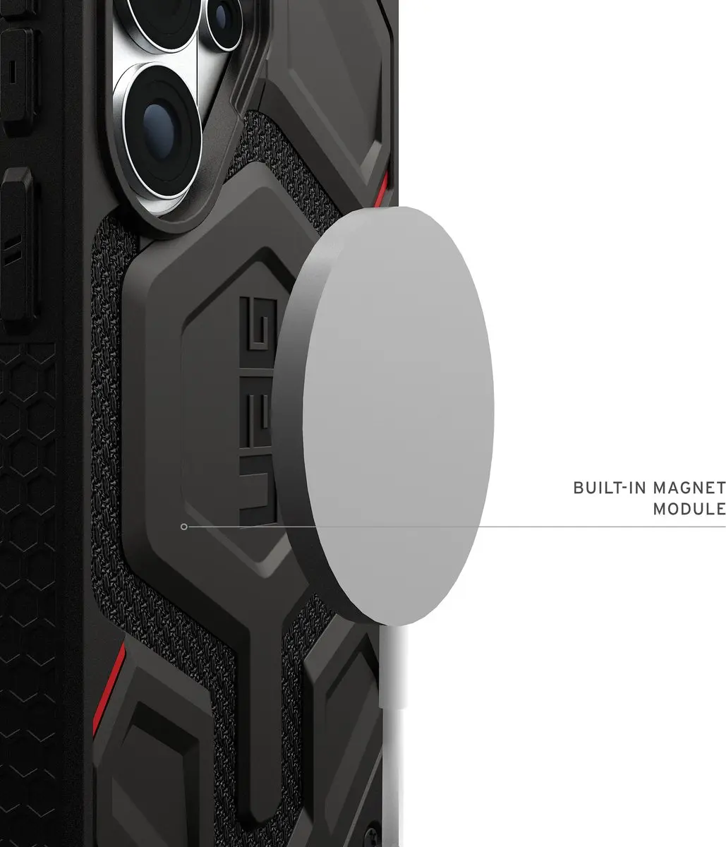 Urban Armor Gear Monarch Pro Backcover 214513113940 - Zwart - afbeelding 6 van 6