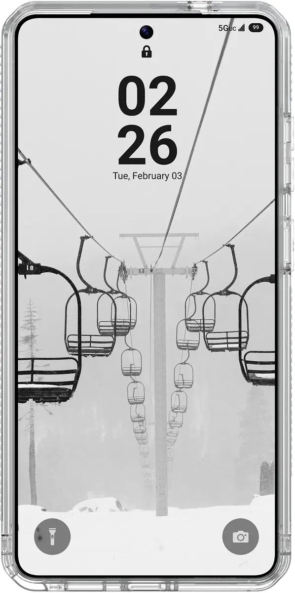 Urban Armor Gear Plyo Hoes Samsung Galaxy 6.9" - Zilver - afbeelding 5 van 6