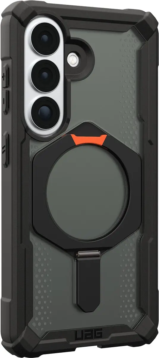 Urban Armor Gear Plasma XTE Backcover S26+ - Zwart/Orange - afbeelding 2 van 6