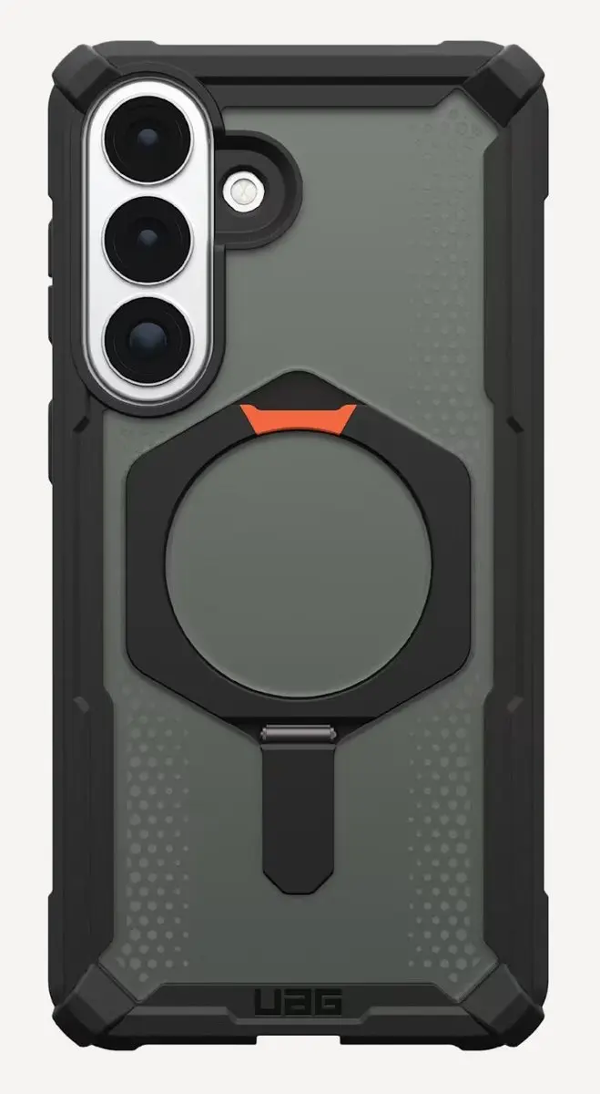Urban Armor Gear Plasma XTE Backcover S26+ - Zwart/Orange - afbeelding 6 van 6
