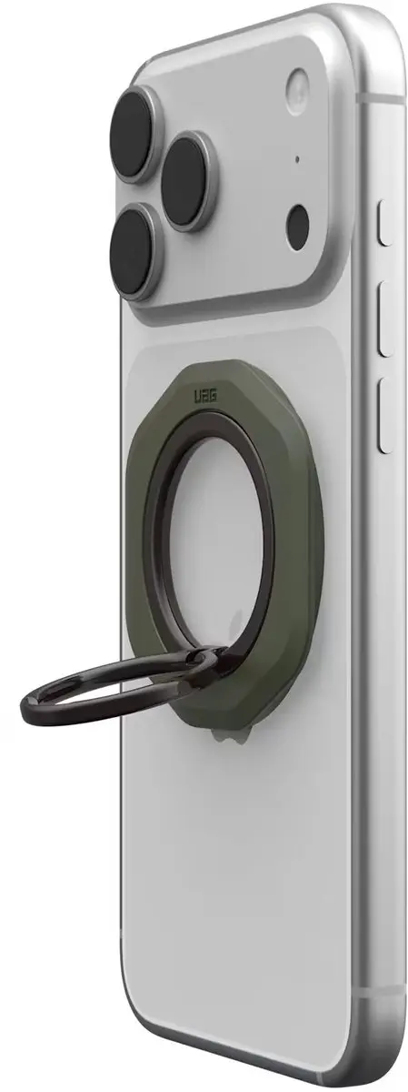 Urban Armor Gear Magnetic Ring Stand LT - Olive - afbeelding 4 van 6