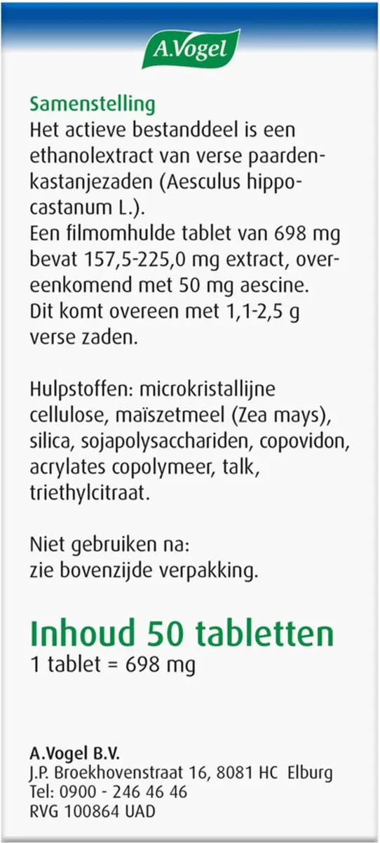 A.Vogel Aesculaforce Tabletten 50 Stuks