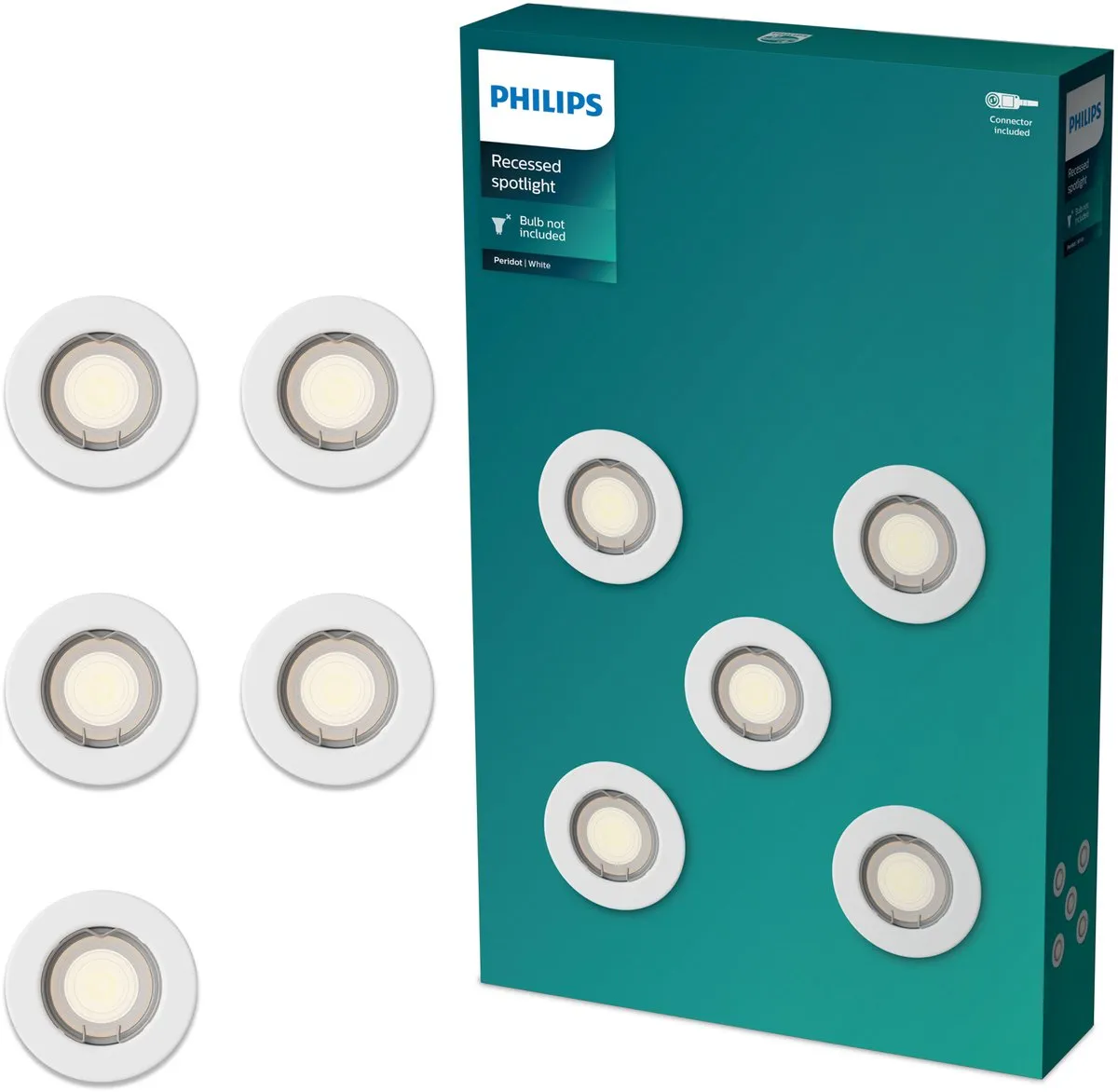 Philips Peridot Inbouwspot GU10