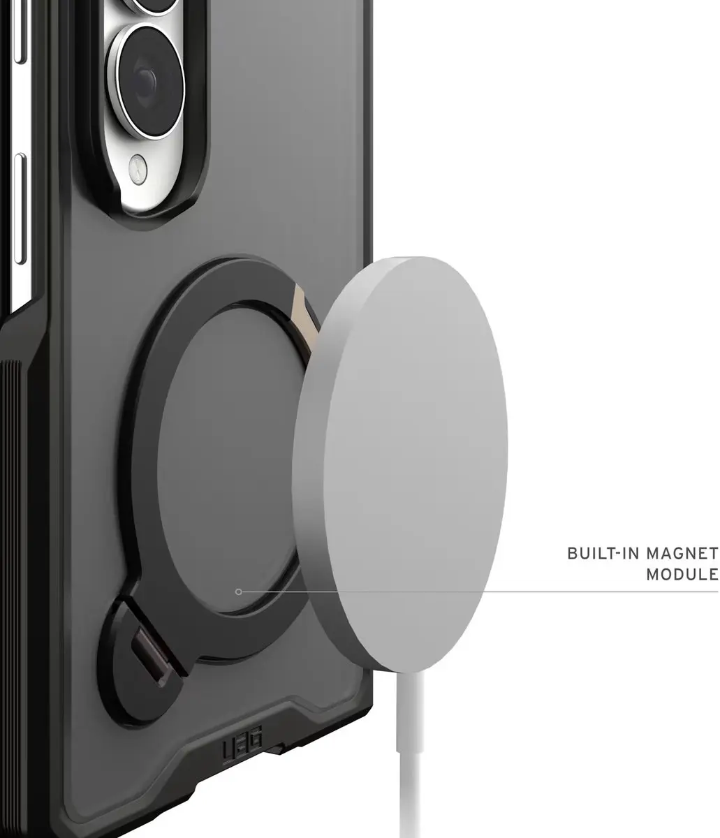 Urban Armor Gear Mouve XTE Backcover - Samsung Galaxy Z Fold8 - Grijs - MagSafe - afbeelding 2 van 6
