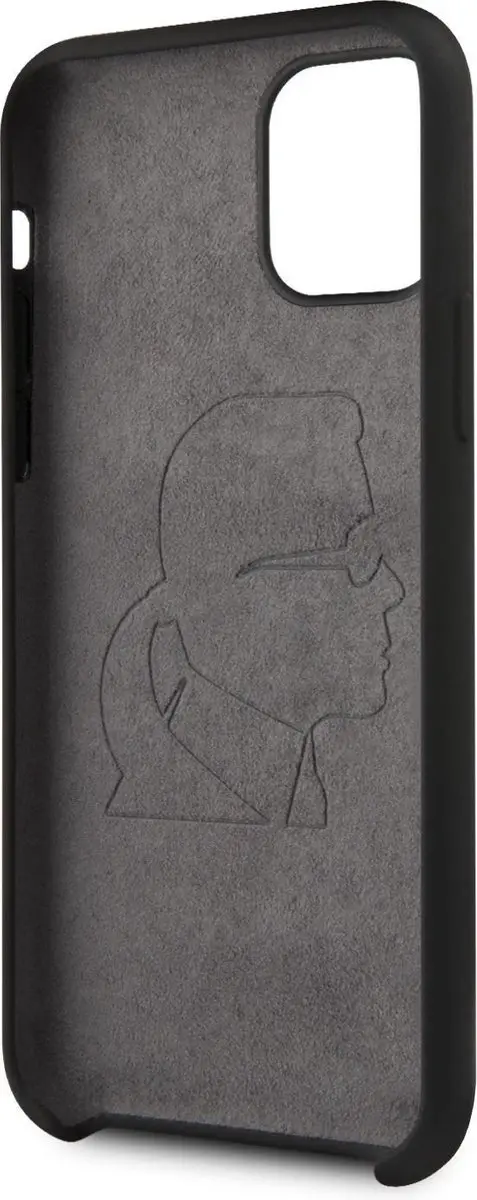 Karl Lagerfeld Body Iconic Hoesje iPhone 11 Pro - Zwart - afbeelding 2 van 4