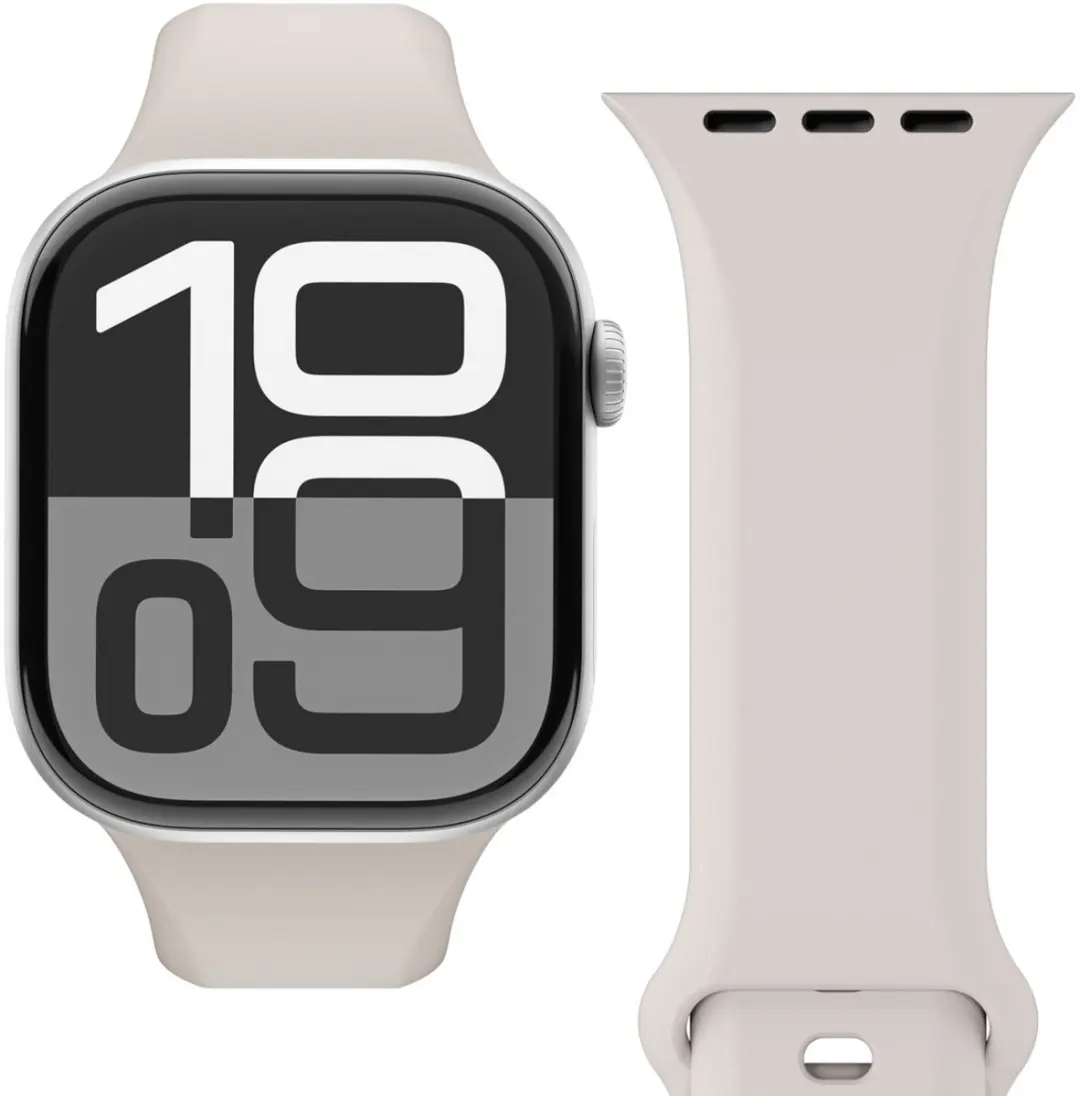 Vonmählen Classic Band 2 Apple Watch - 44/45/46/49mm Beige - afbeelding 3 van 6