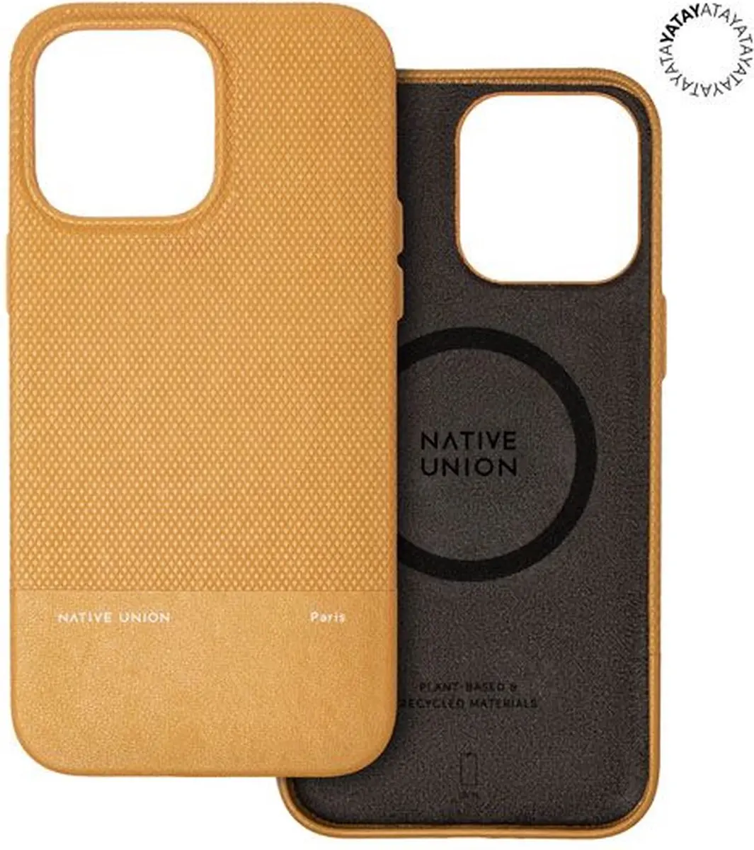 NATIVE UNION, Backcover Geschikt voor Apple iPhone 15 Pro Max (RE)CLASSIC KRAFT,