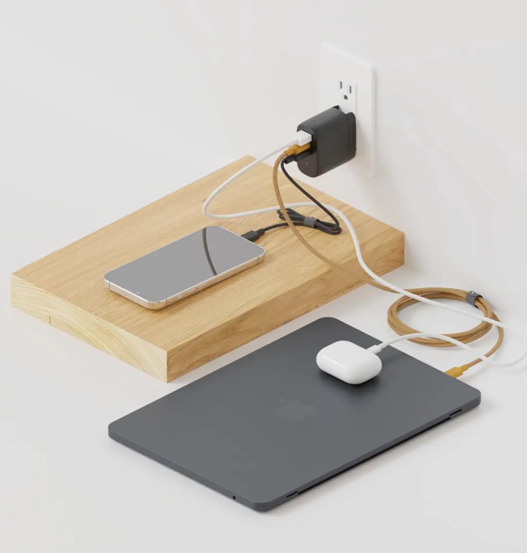 Native Union USB-C Wandlader 67W - Zwart