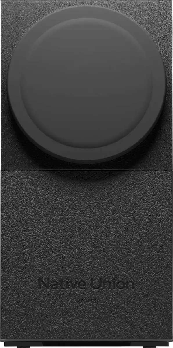 Native Union Rise 2-in-1 Qi2 Draadloze Oplader 15W - Zwart