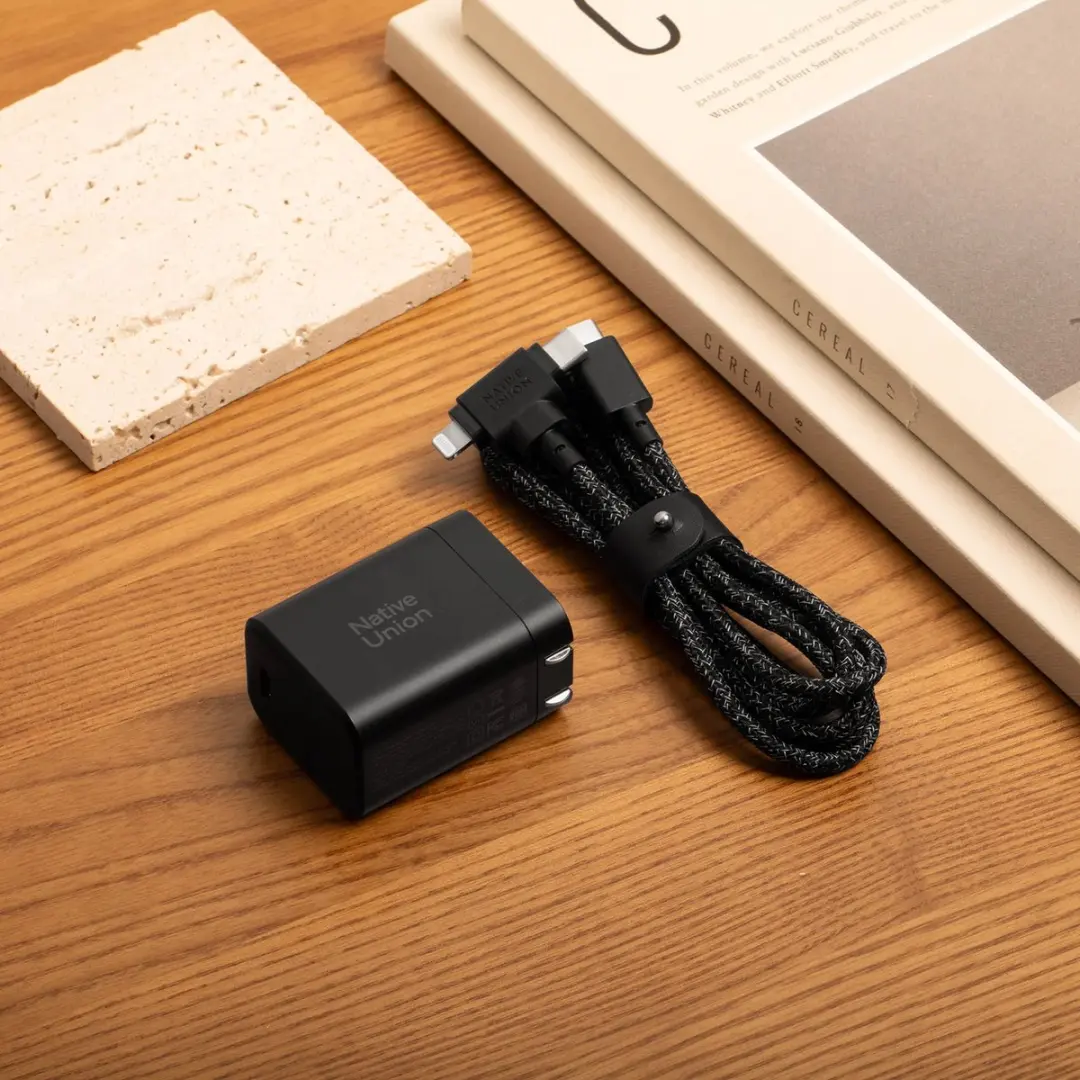 Native Union USB-C Wandlader 45W - Zwart