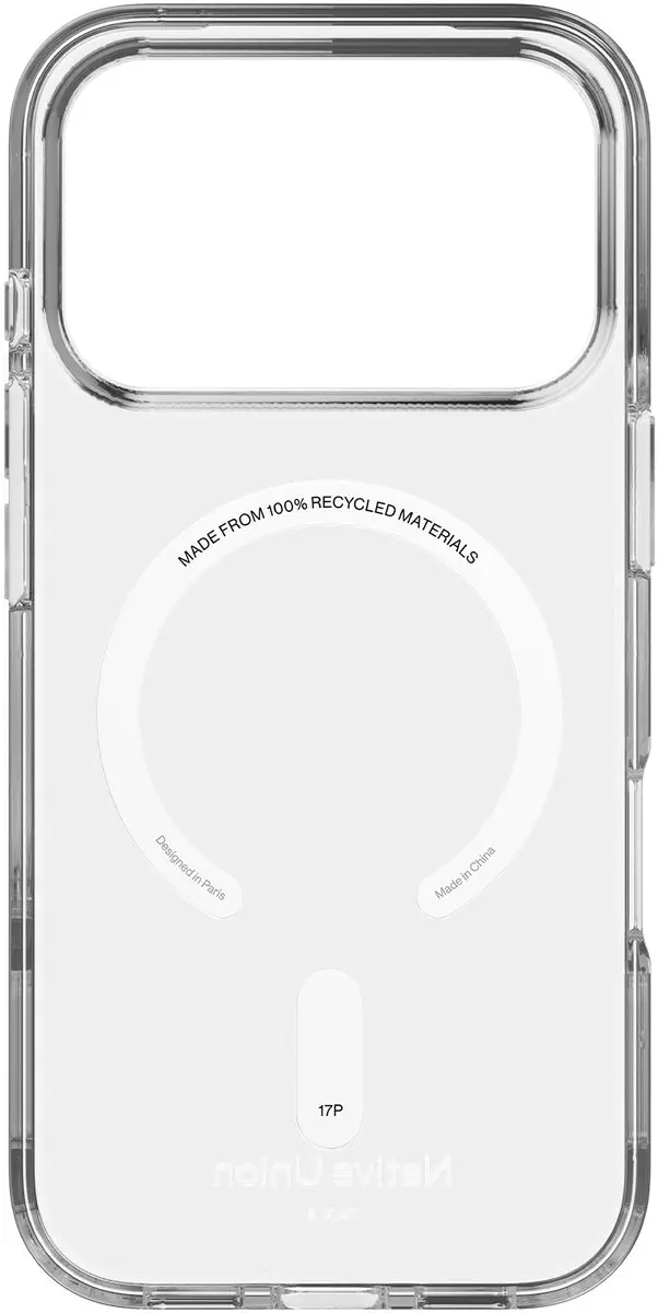 Native Union (Re)Clear Case iPhone 17 Pro - Transparant - RECLE-TRA-NP25P