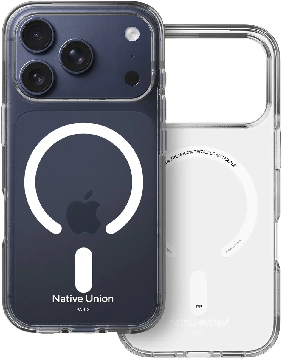 Native Union (Re)Clear Case iPhone 17 Pro - Transparant - RECLE-TRA-NP25P