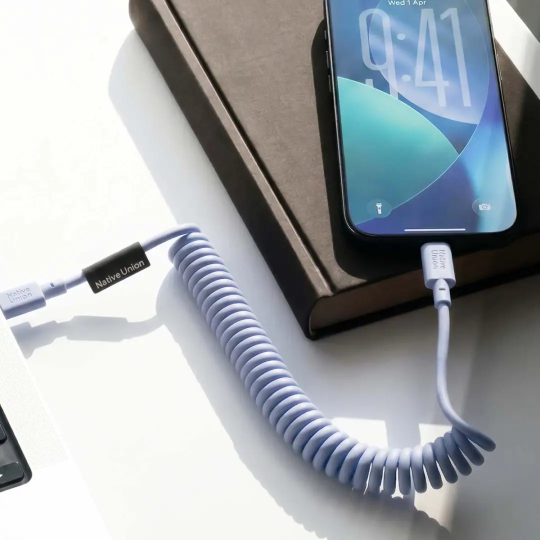 Native Union Pop Cable USB-C 2.4M 60W - Azur
