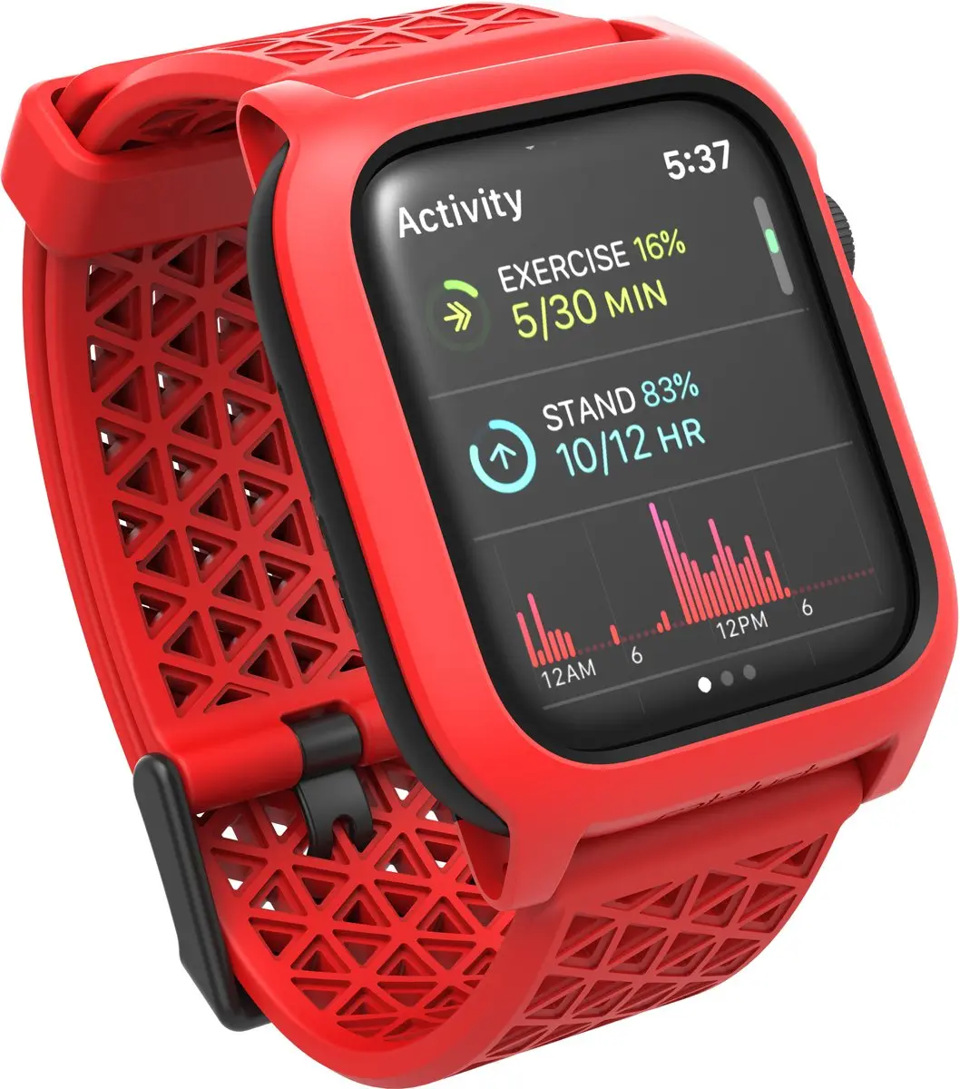 Catalyst Impact Protection Case Apple Watch 44mm (SE/6/5/4) Flame Red