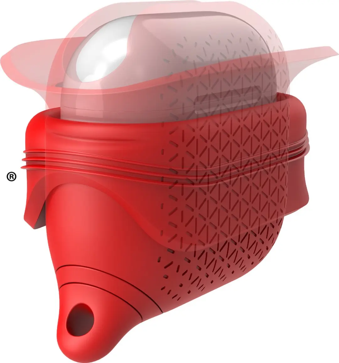 Catalyst Vibe Case AirPods (3e Gen) - Rood CATAPD3TEXRED - afbeelding 5 van 6