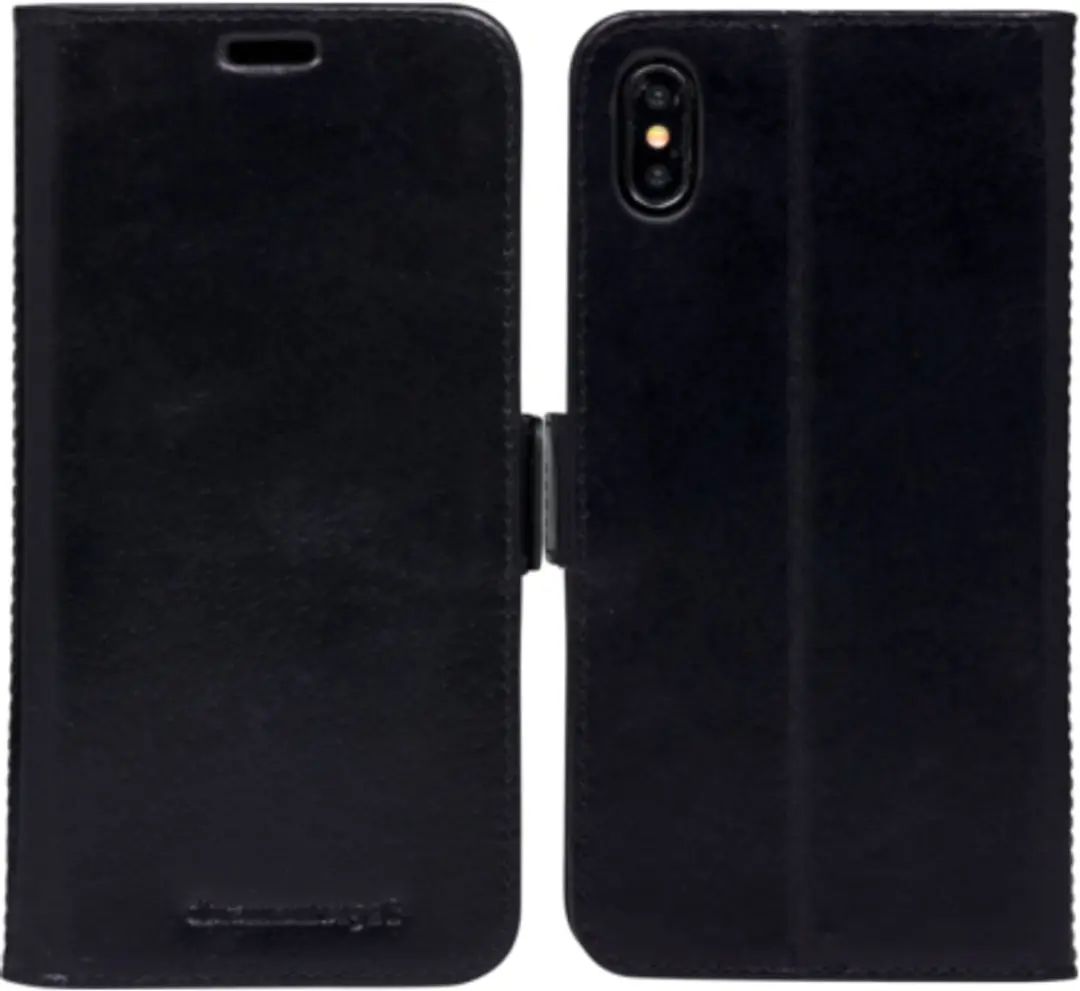 dbramante1928 iPhone Xs Max Hoesje - Effen Zwart - COXPGTBL0904