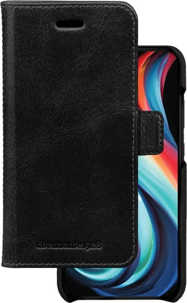dbramante1928 Samsung Galaxy S21 Ultra Hoesje - Effen Zwart - 4 Pasjes